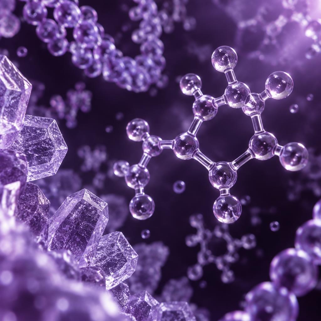 Scientific visualization of metabolic molecular structures